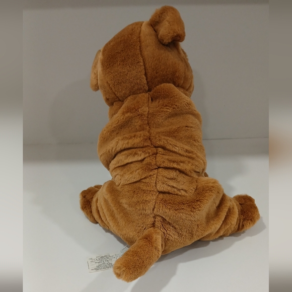 Dan Dee Collectors Choice Shar Pei Bulldog Platinum Plus Plush Dog Wrinkles 12in - Picture 2 of 6